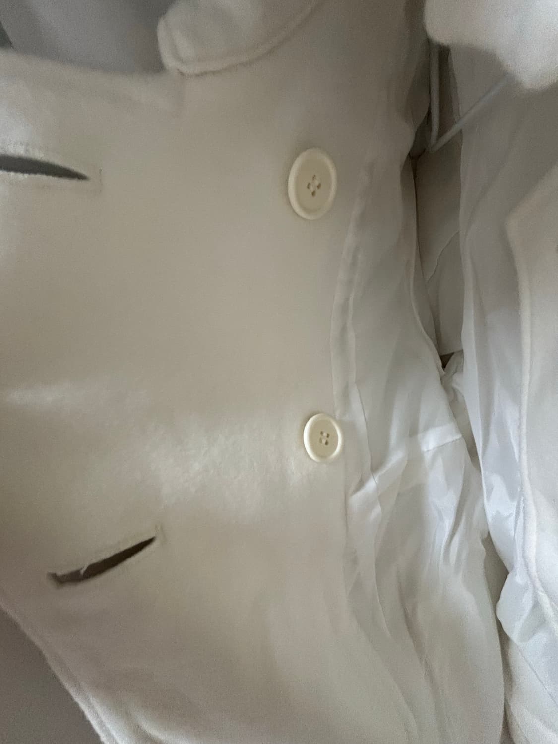 리즈리사 아이보리 숏더플코트 갸루 상품이미지5