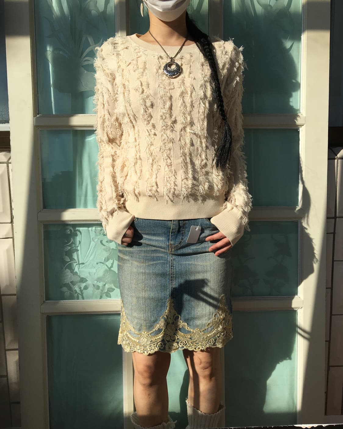 Fluffy point knit 상품이미지6
