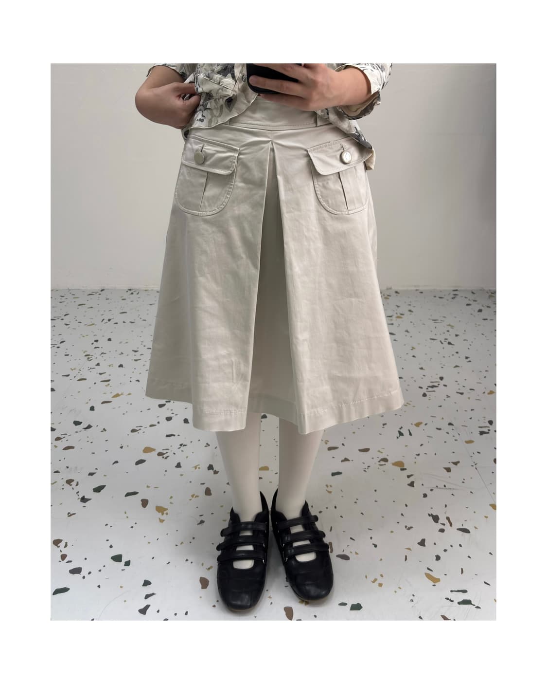 DKNY 미디스커트 상품이미지1