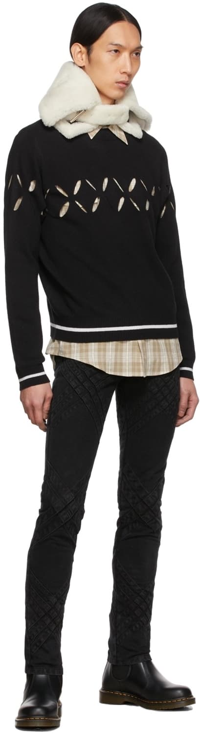 Stefan cooke 스테판 쿡 심디테일 진 블랙 S 상품이미지7