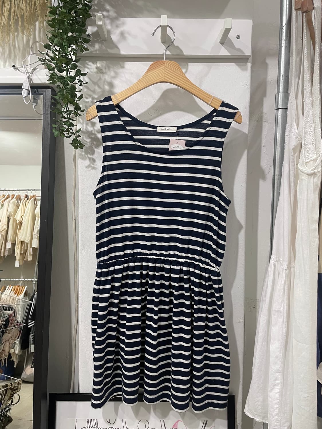 Stripe banding sleeveless 상품이미지7