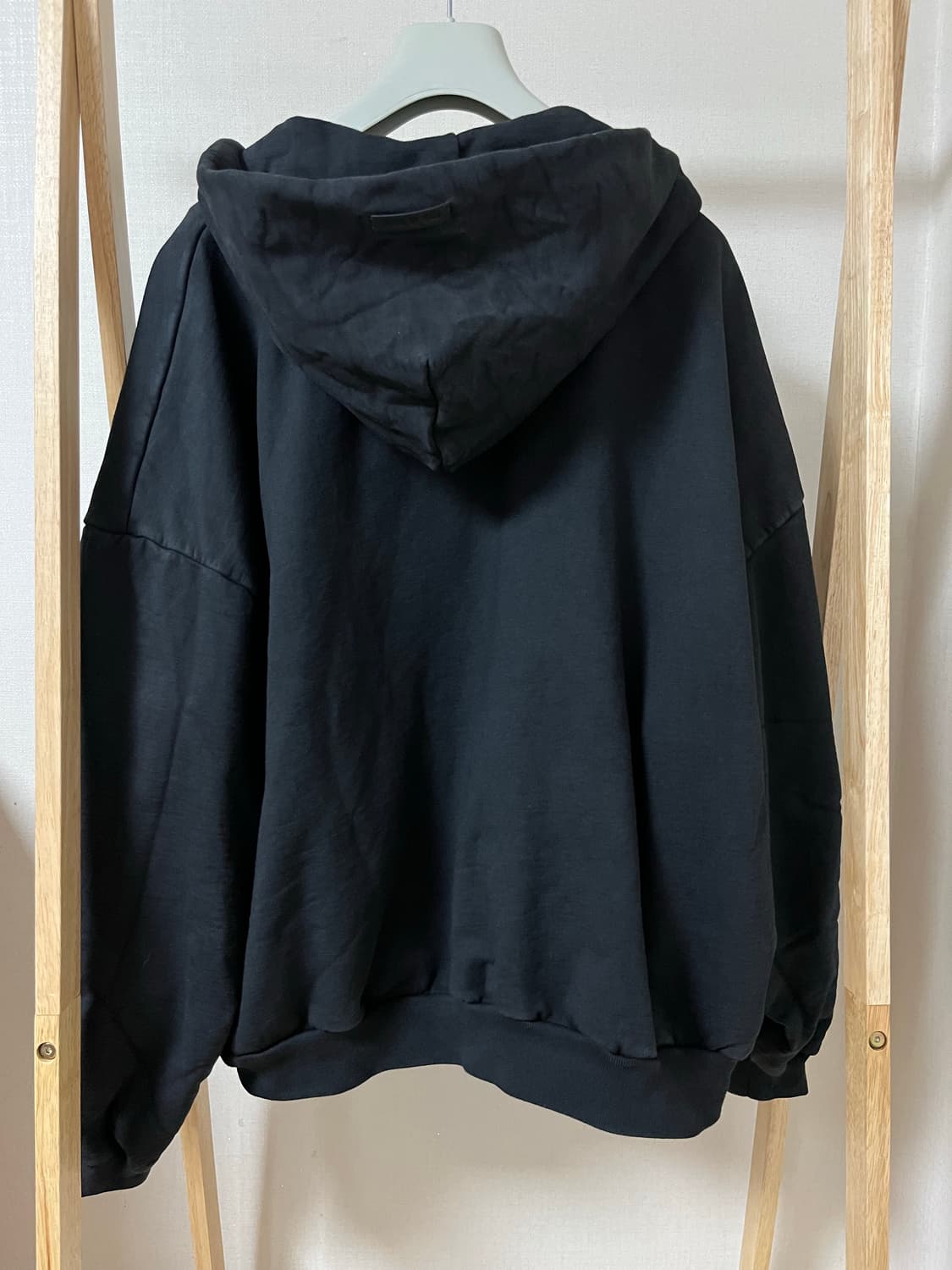 피어오브갓 8th 풀집업 후드 빈티지 블랙L 정품 상품이미지2