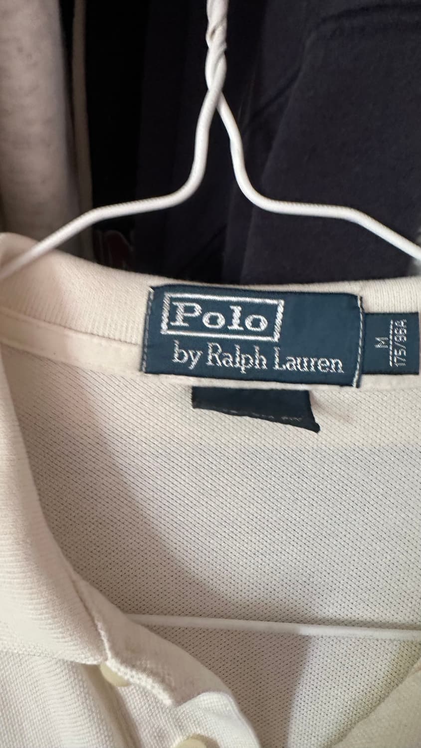 폴로 랄프로렌 빅포니 아이보리 브라운 니트 롱슬 상품이미지4