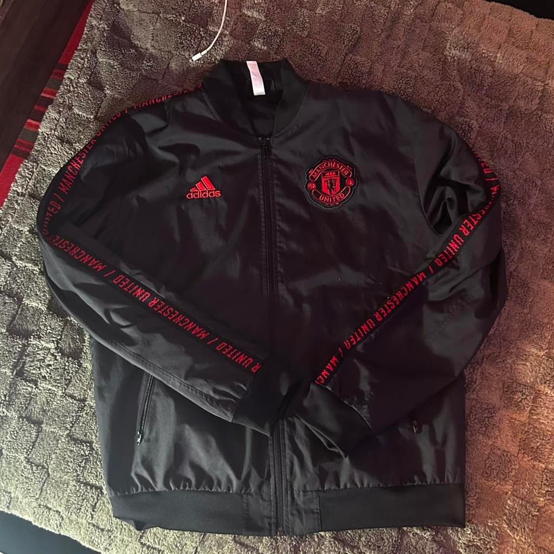 대장급 아디다스 18-19 시즌 맨체스터 유나이티드 앤섬 자켓 상품이미지1