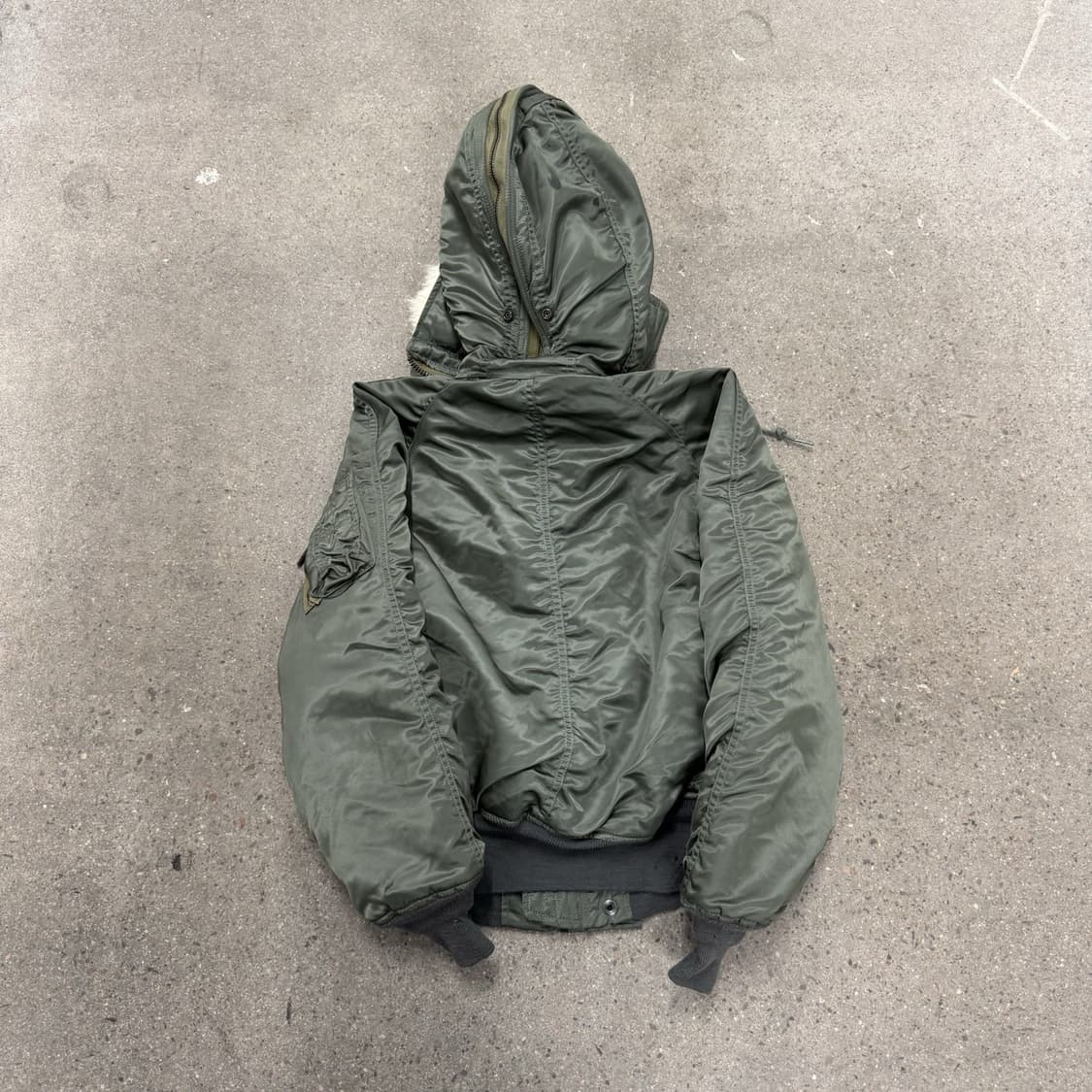 60s 알파 인더스트리 N-2B 헤비 플라잉 자켓 상품이미지3