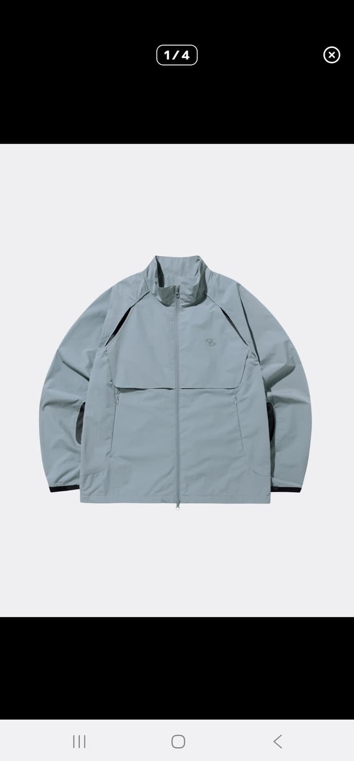 산산기어 슬래시 바람막이 23ss 차콜 3사이즈 상품이미지1