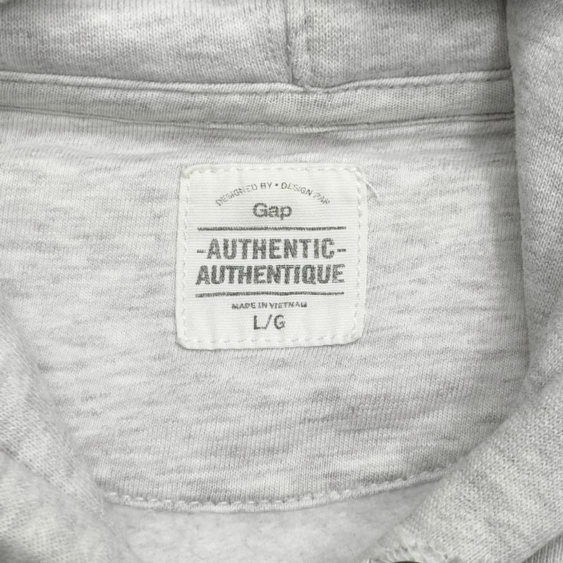 GAP 멜란지 그레이 후드티 L 상품이미지4