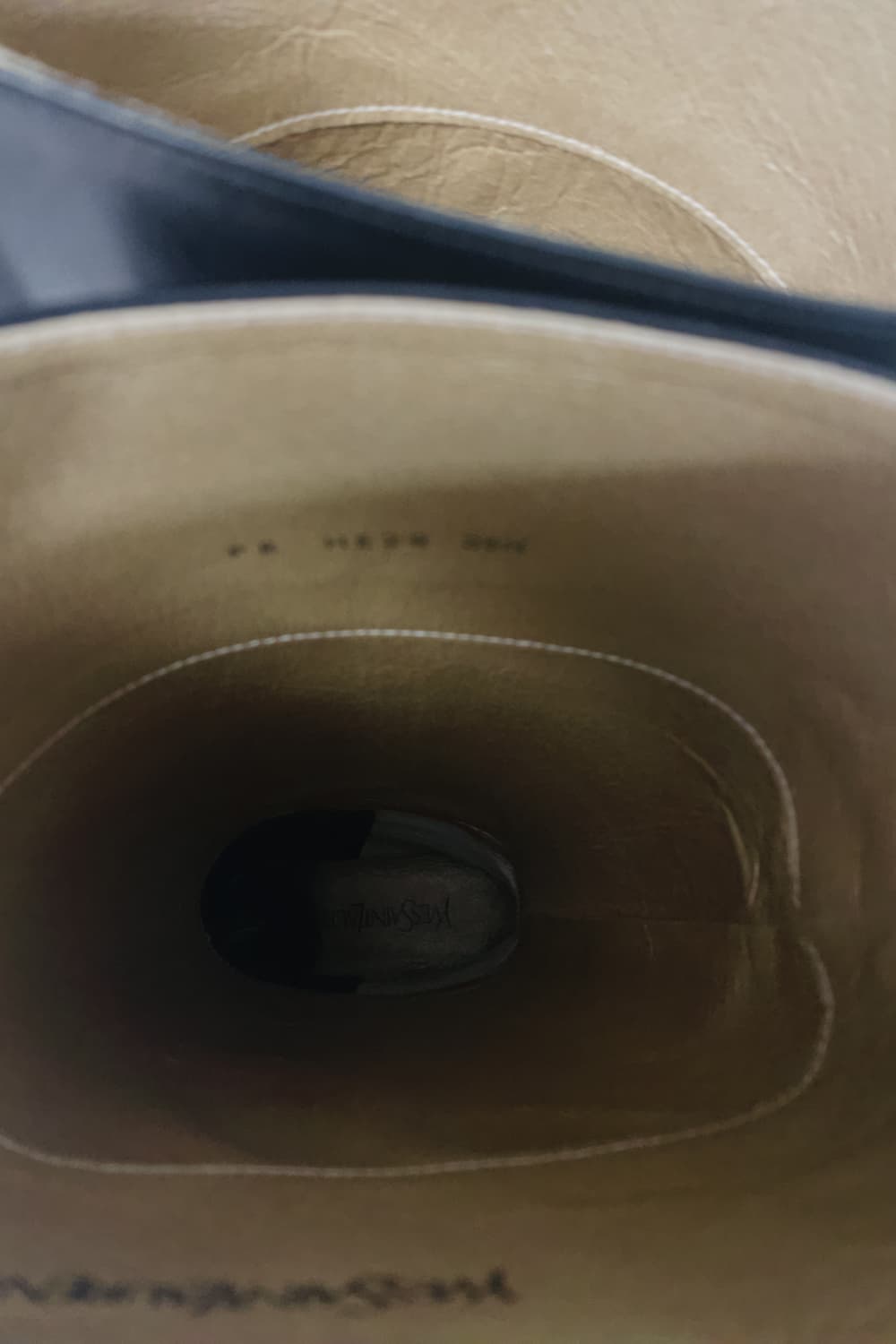 YSL 빈티지 블랙 롱부츠 상품이미지3