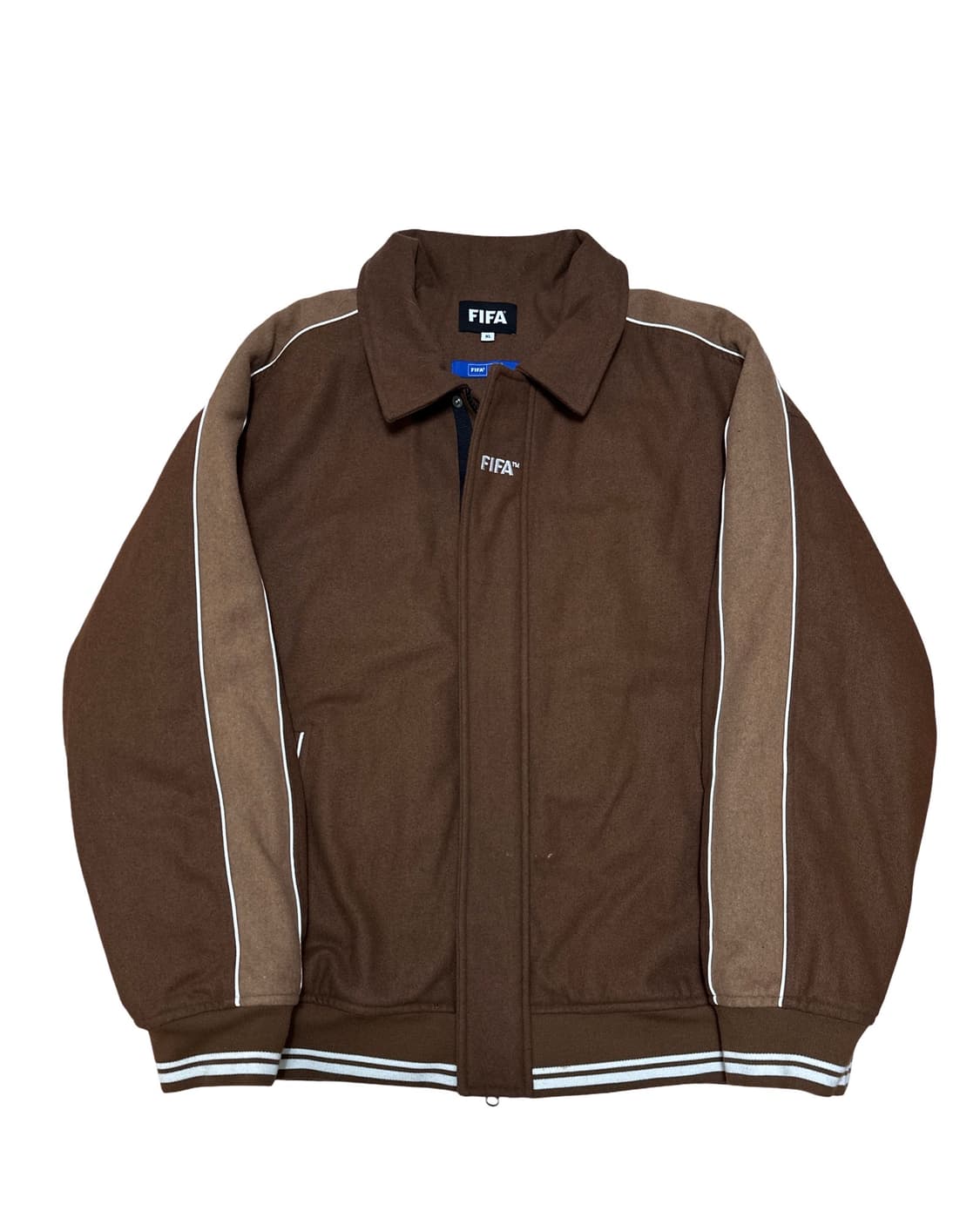 FIFA 다크브라운 울 블루종 자켓 상품이미지1