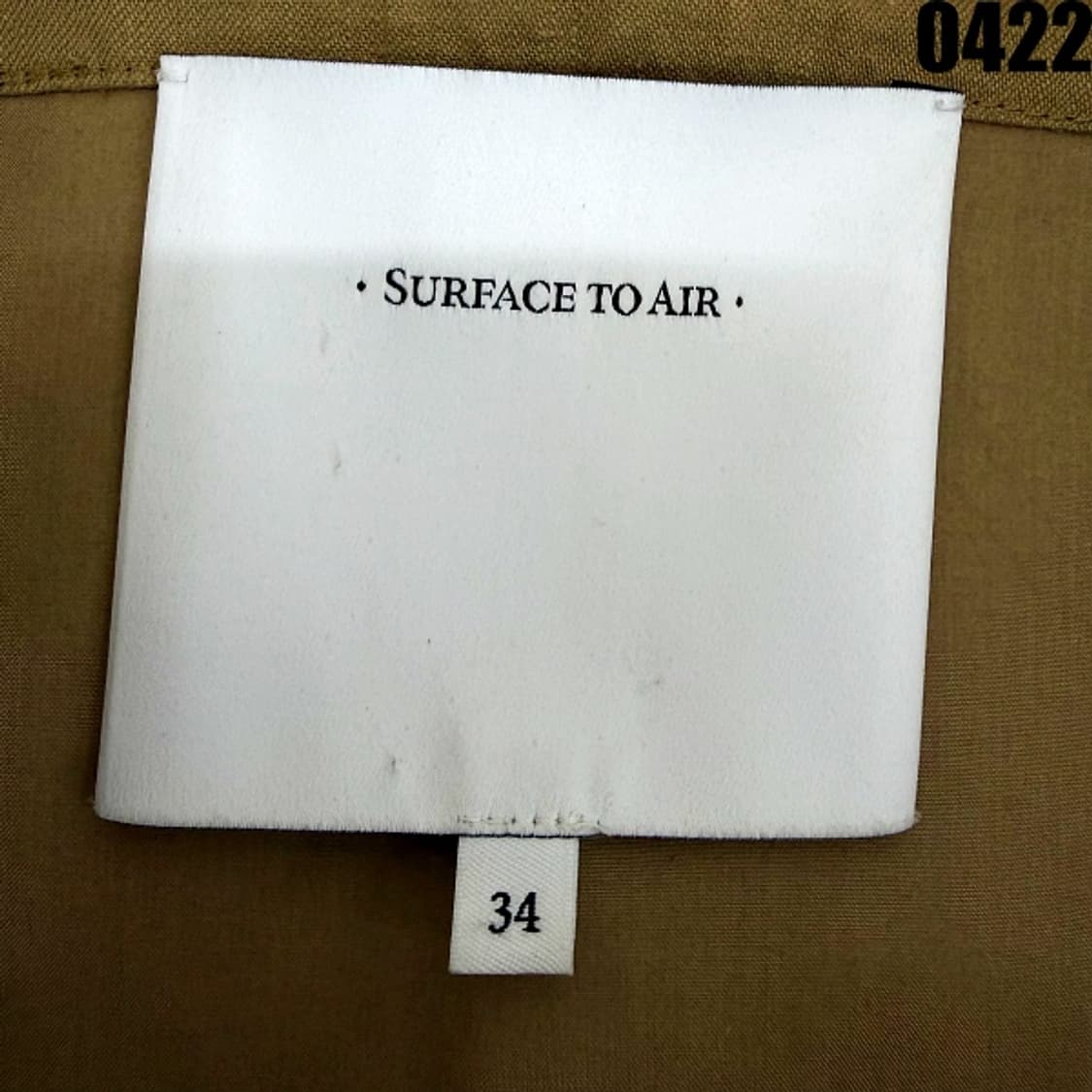 SURFACE TO AIR 후드 자켓 34 0422 상품이미지6