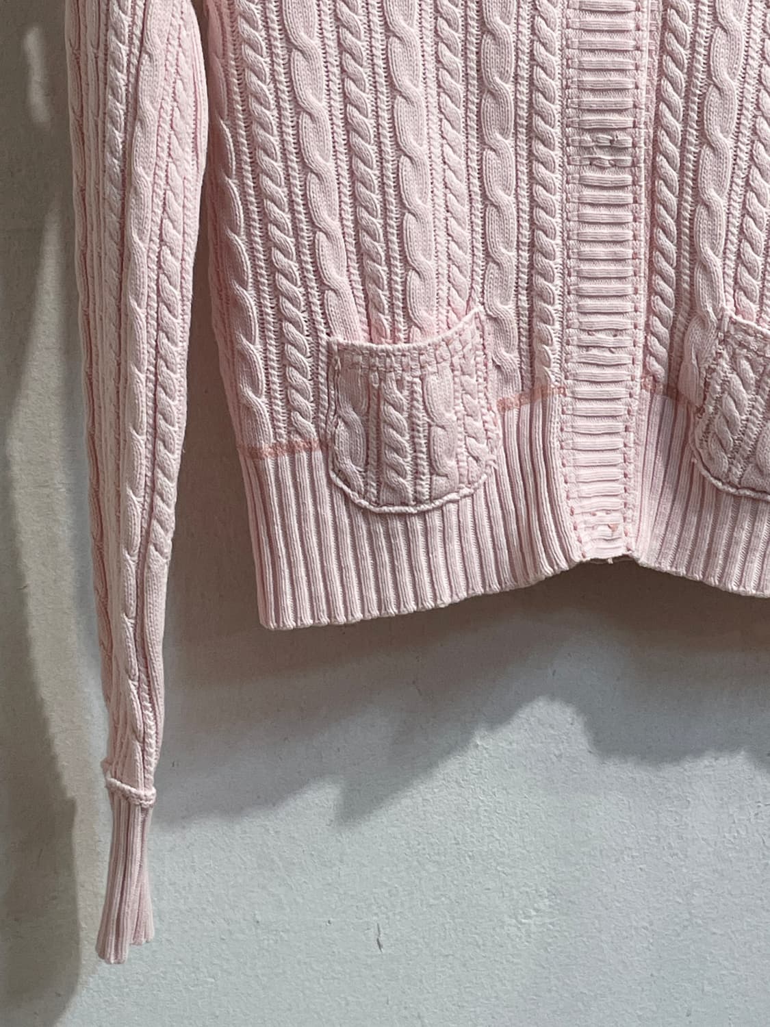 폴로 진스 케이블 니트 집업 가디건 상품이미지4