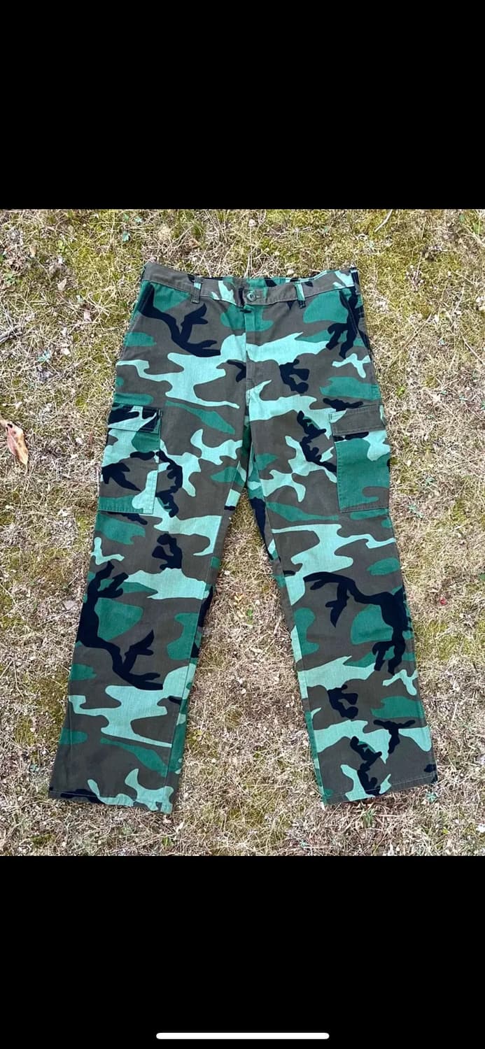 [USA vintage] 80s usa Woodland BDU 팬츠 상품이미지2