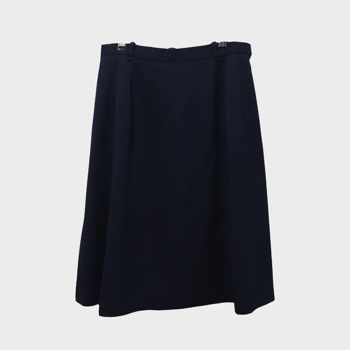 90'S 버버리 네이비 울 스커트 61220 상품이미지1