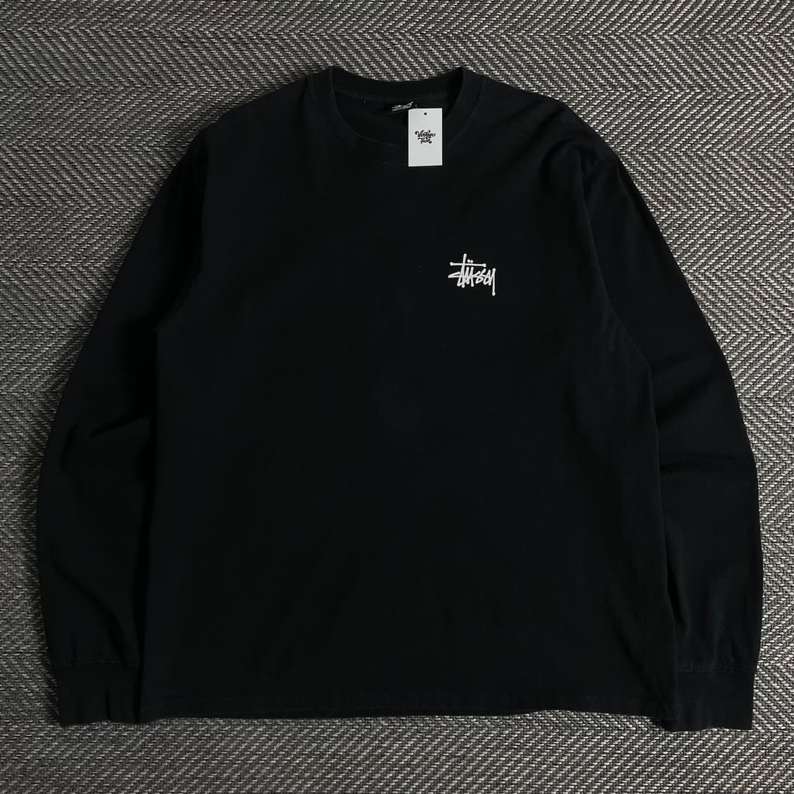 스투시 베이직 빅로고 박시핏 롱슬리브 o 3198 상품이미지2