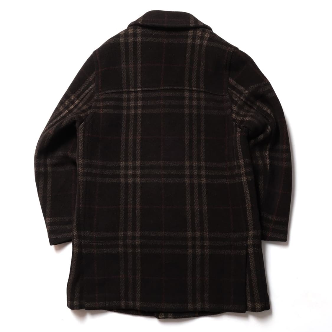 버버리 Burberry Check Pattern Wool Coat 
 상품이미지4