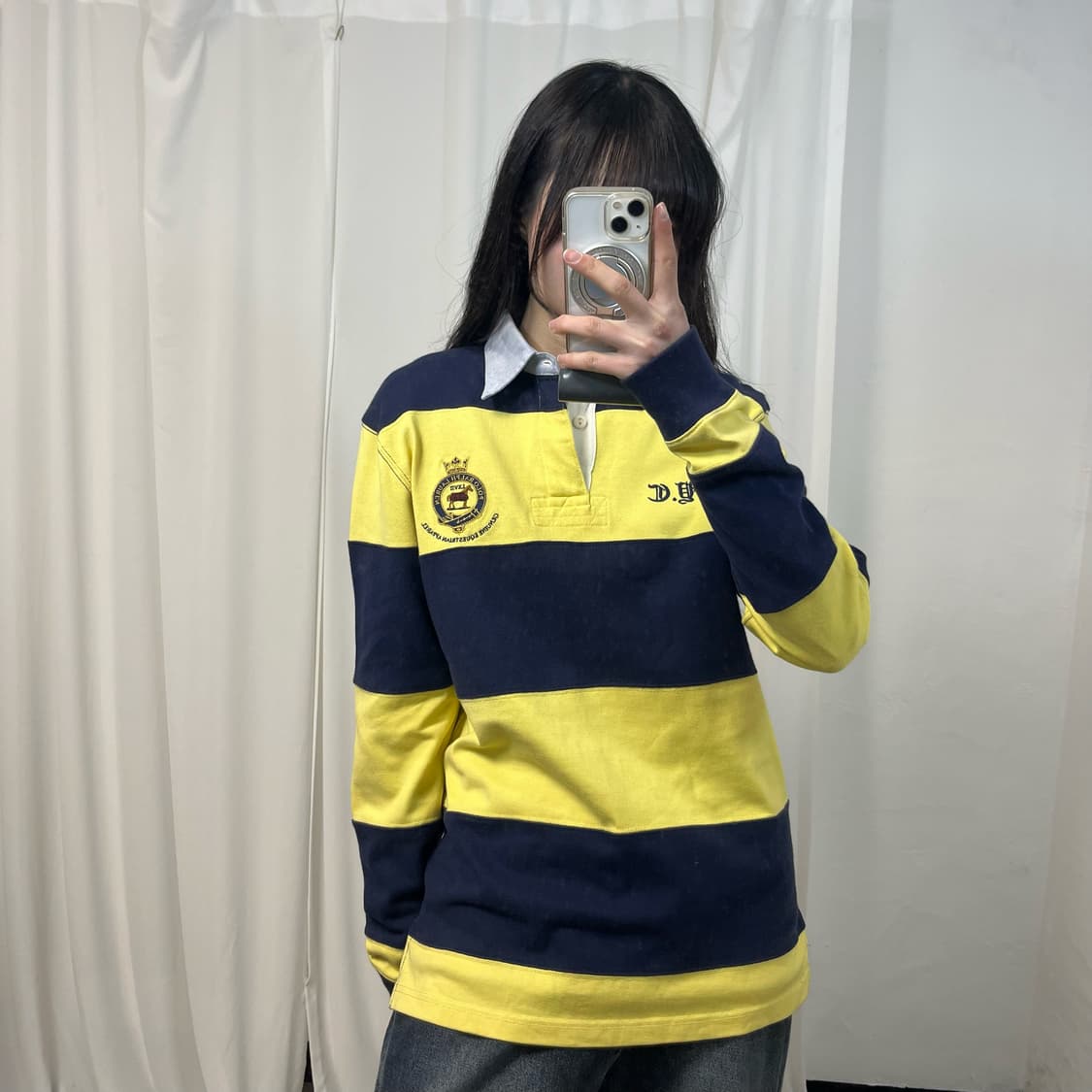 Polo Stripe Rugby Shirt 상품이미지1