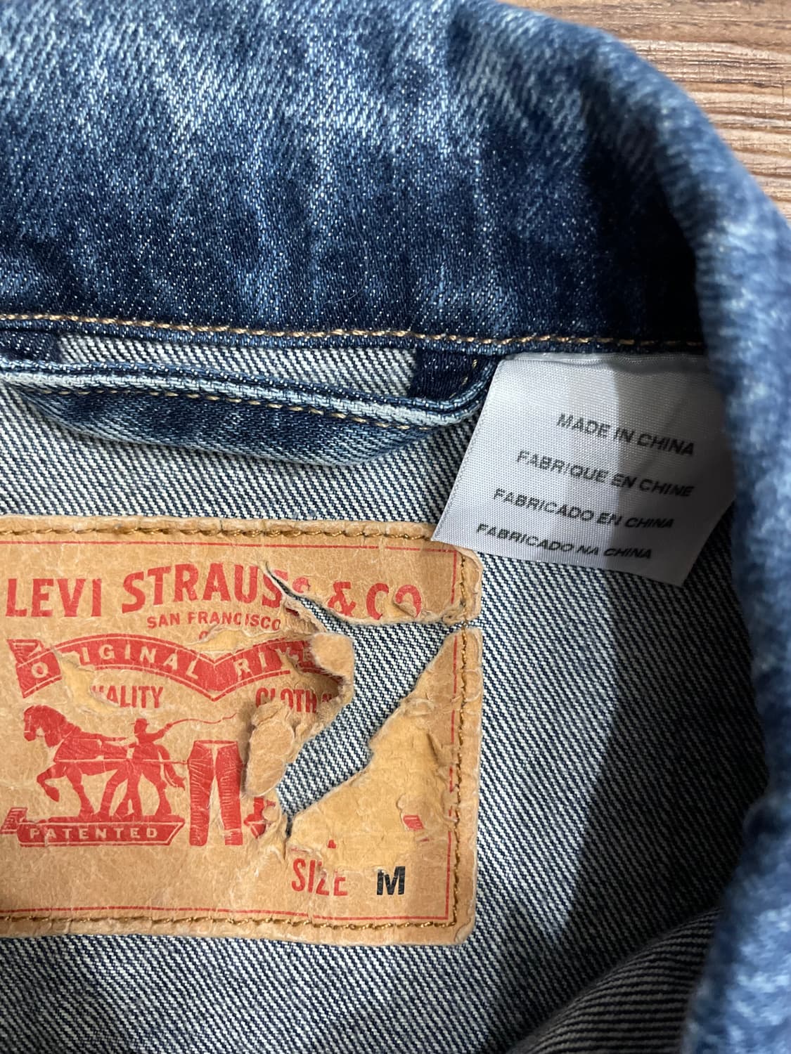 리바이스 트러커 데님 자켓 청자켓 딥인디고 상품이미지7