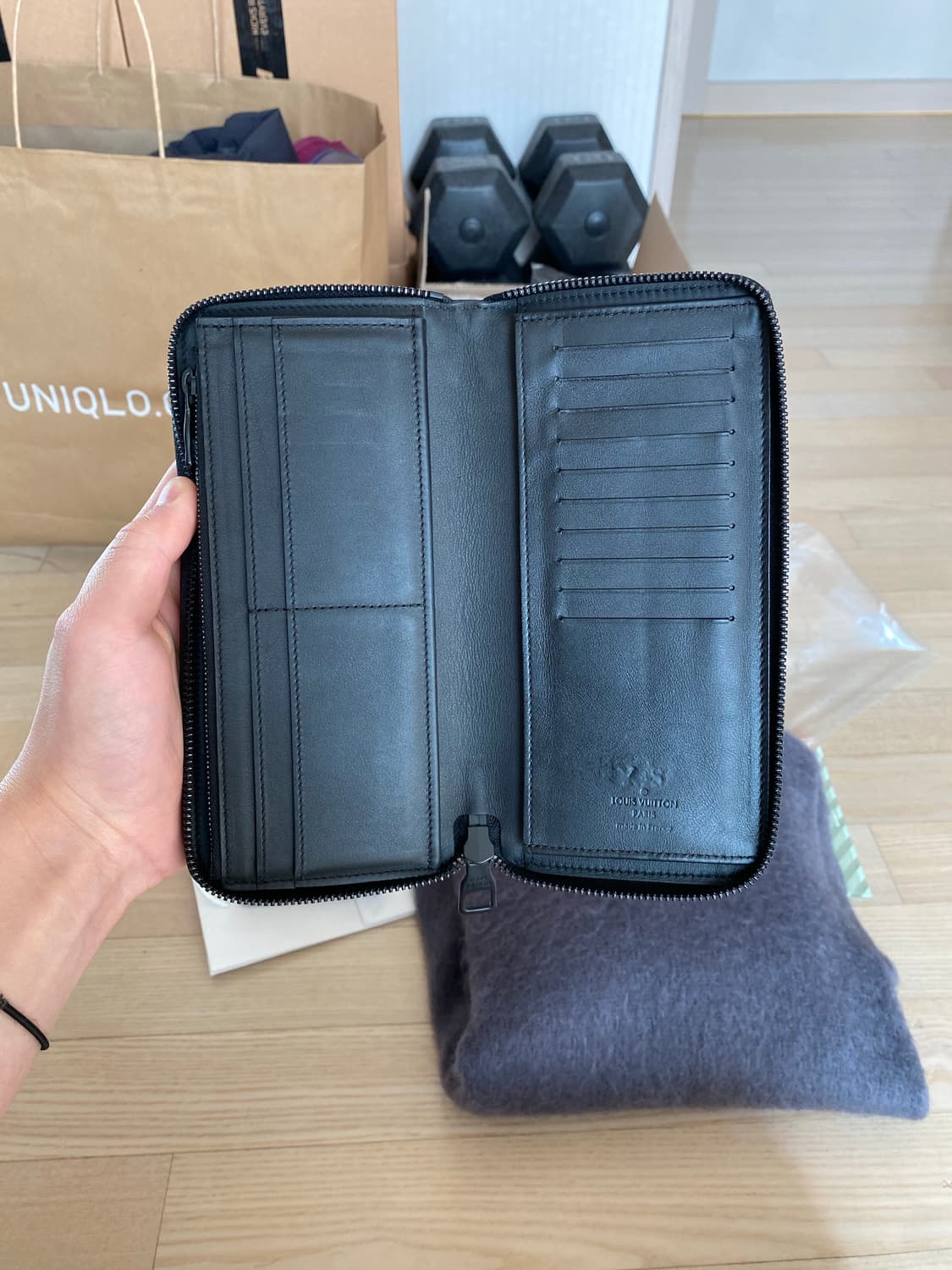 루이비통 토뤼옹 모노그램 지퍼 장지갑 상품이미지3