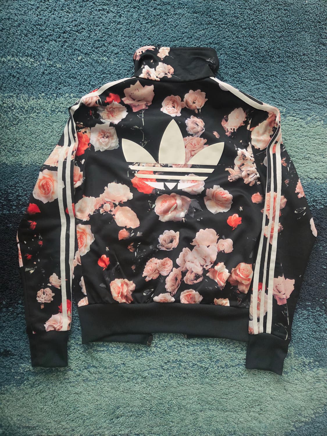 아디다스 플라워 집업져지 트랙탑 90size adidas 상품이미지2