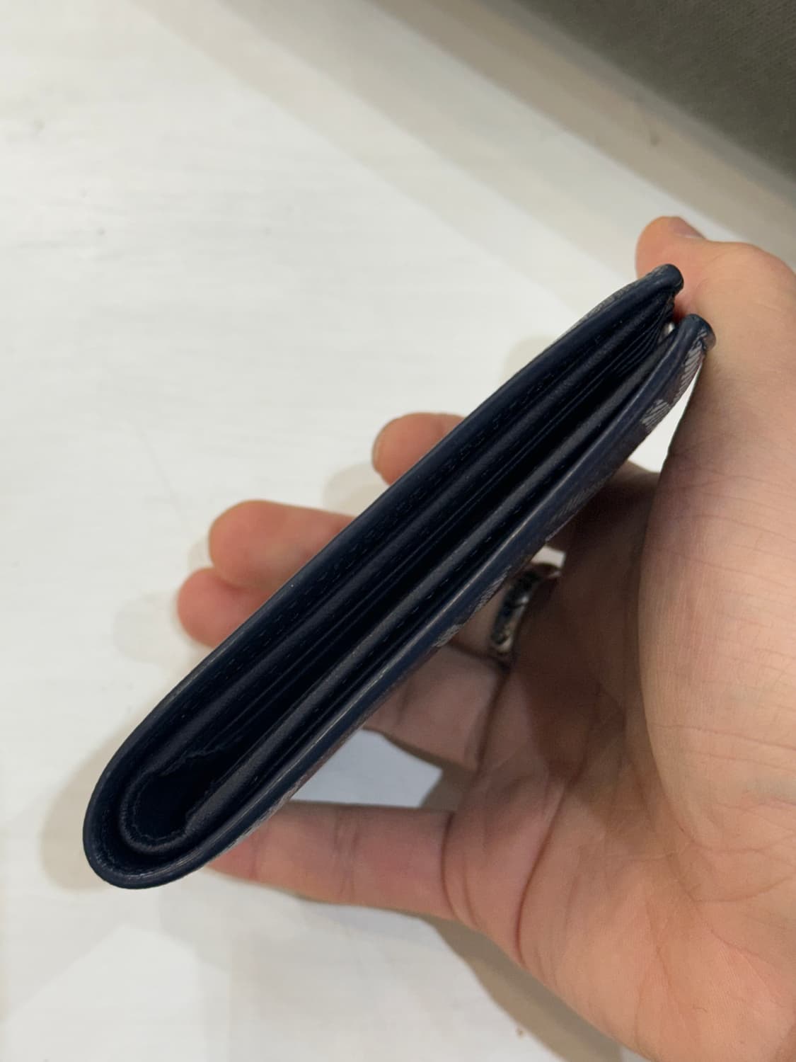 디올 CD 다이아몬드 캔버스 반지갑 상품이미지8