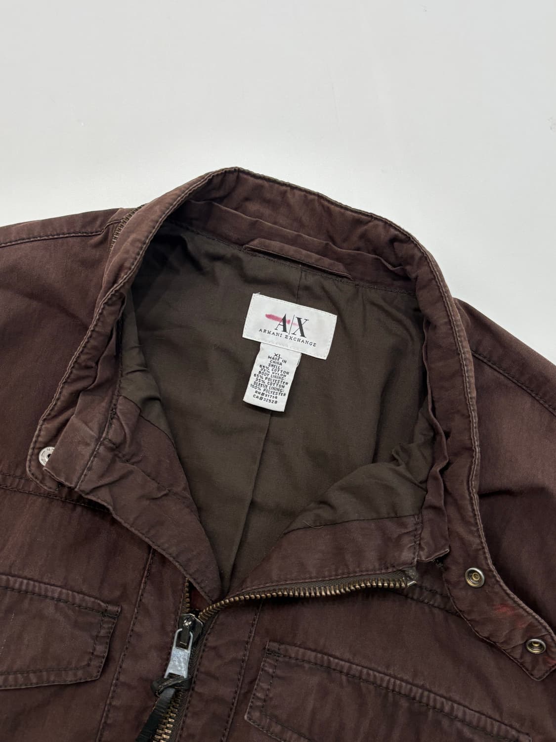 Armani Exchange 아르마니 브라운컬러 봄버자켓 상품이미지8