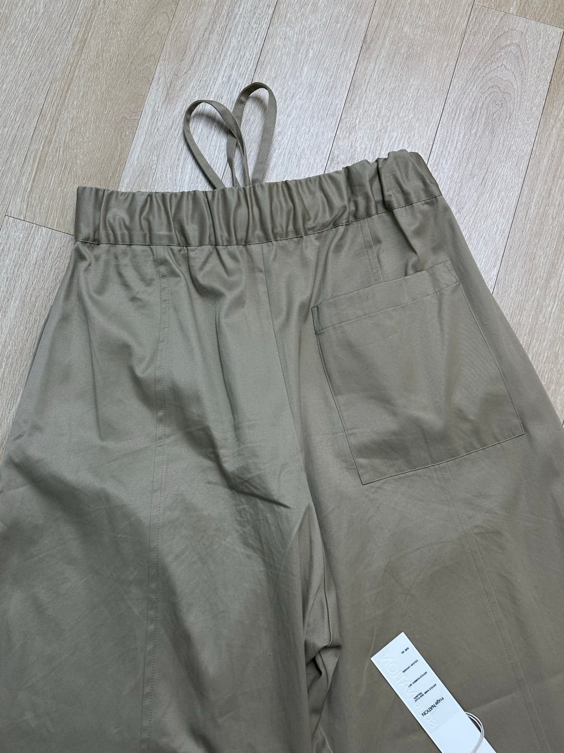 [M/L] 세이지네이션 박스 플리츠 팬츠 상품이미지10