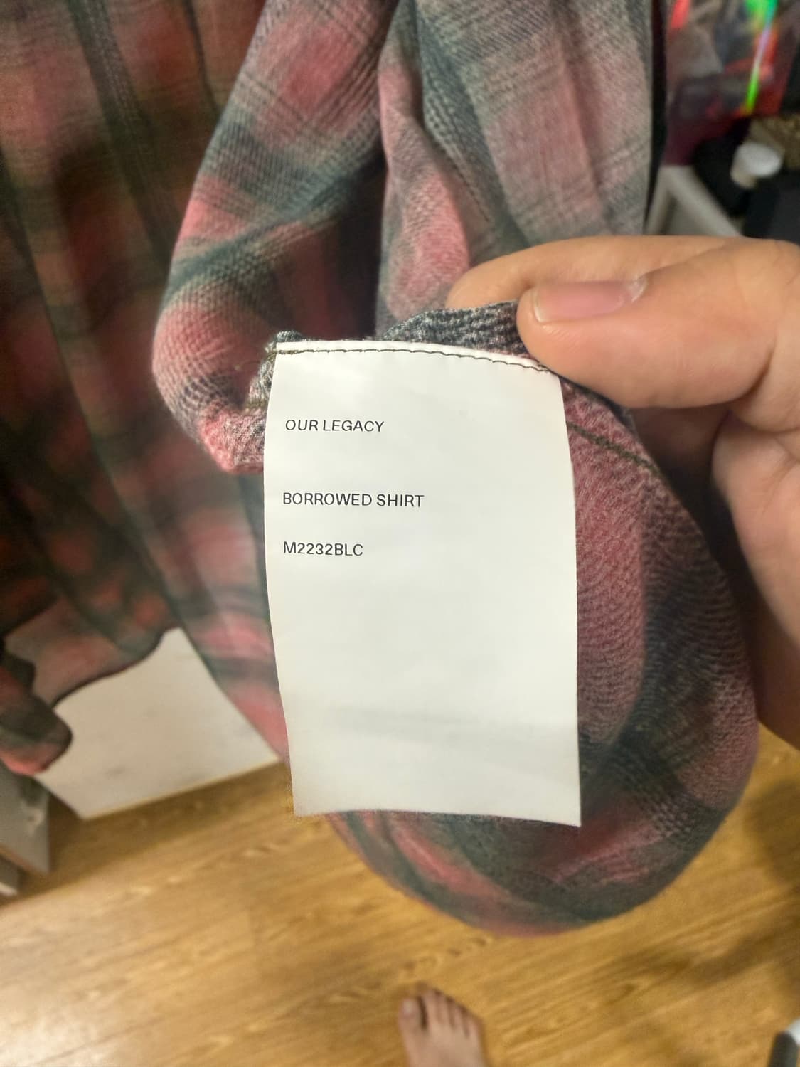 44)아워레가시 버로우드 셔츠 상품이미지3