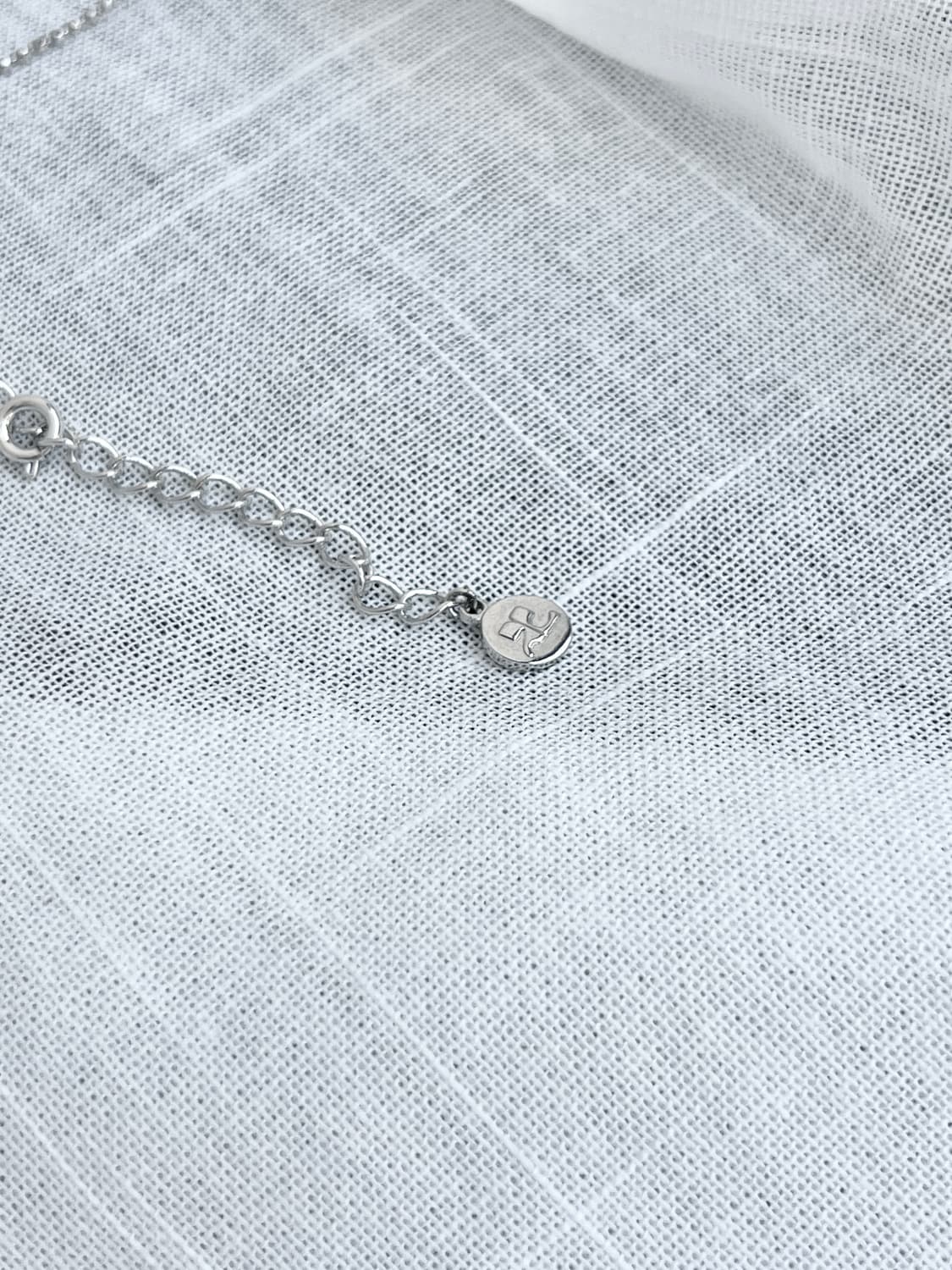 00s Courreges 꾸레쥬 더블 펜던트 목걸이 상품이미지10