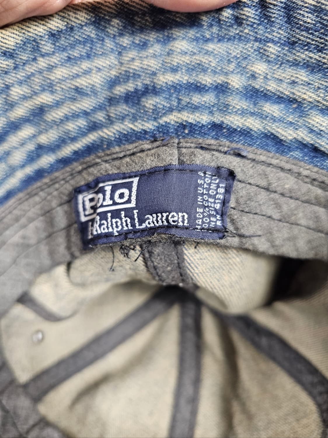 폴로데님버킷햇 상품이미지6