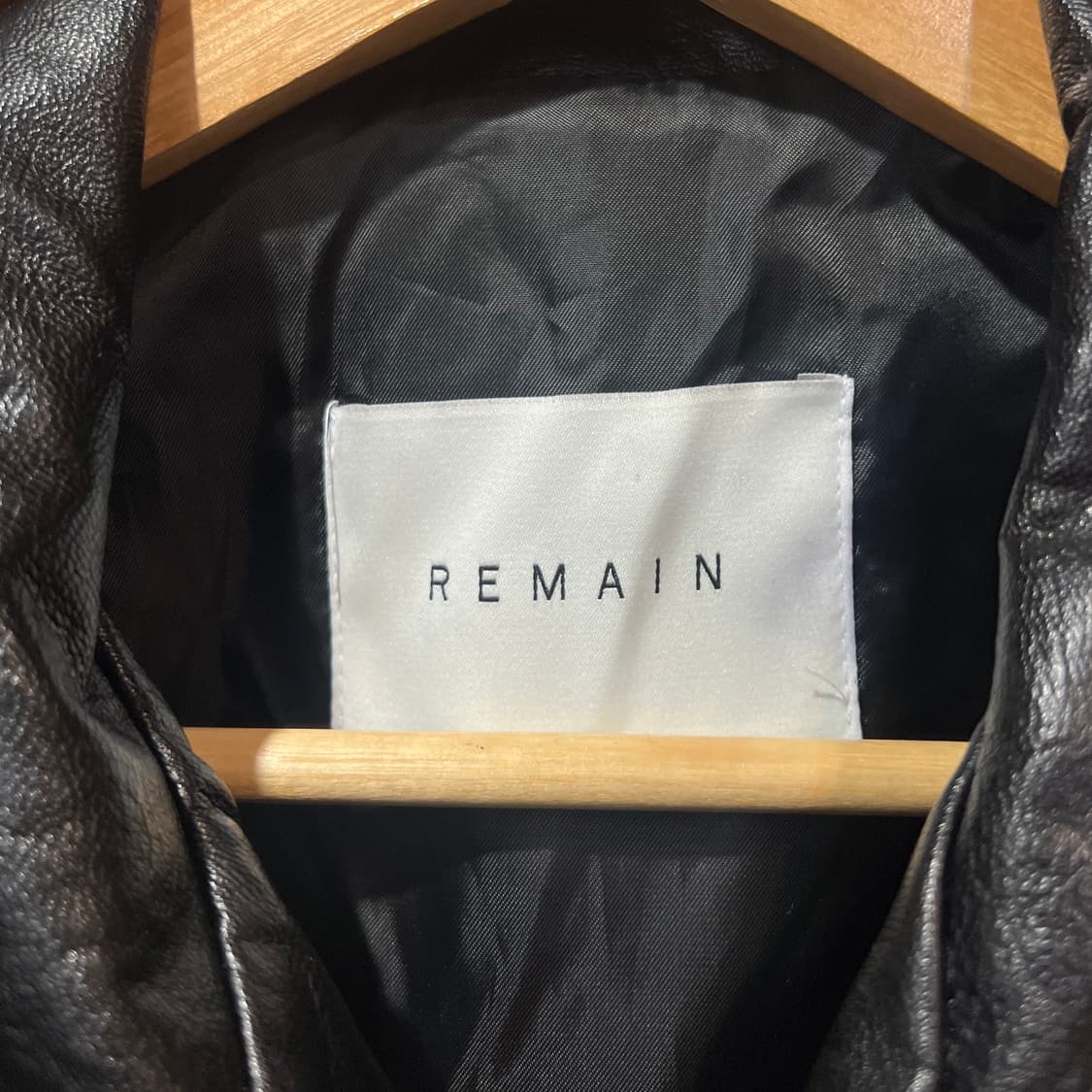 Remain 레더 자켓 상품이미지3