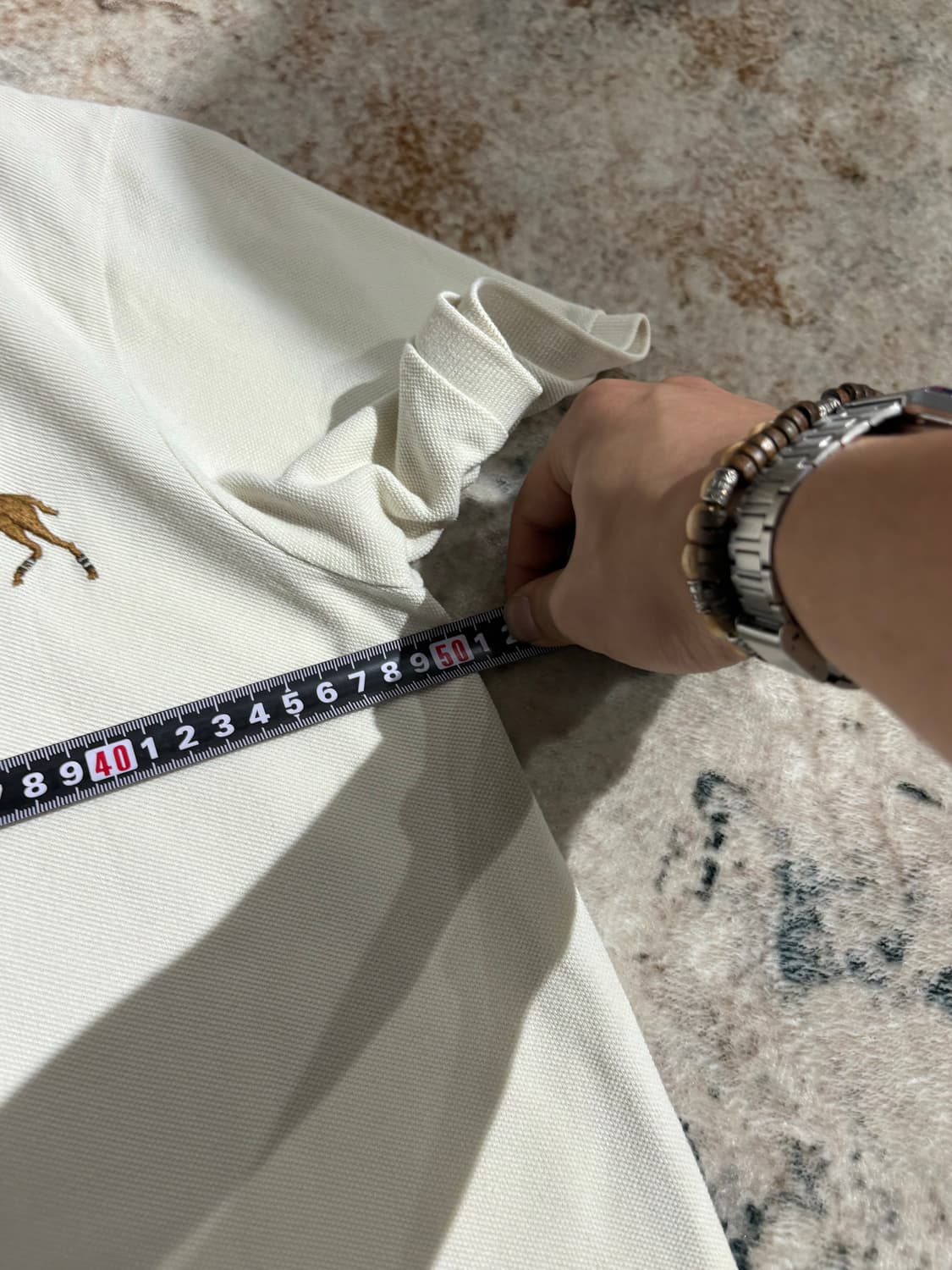 폴로 더블 빅포니 Revint 커스텀 카라 반팔티셔츠 상품이미지9