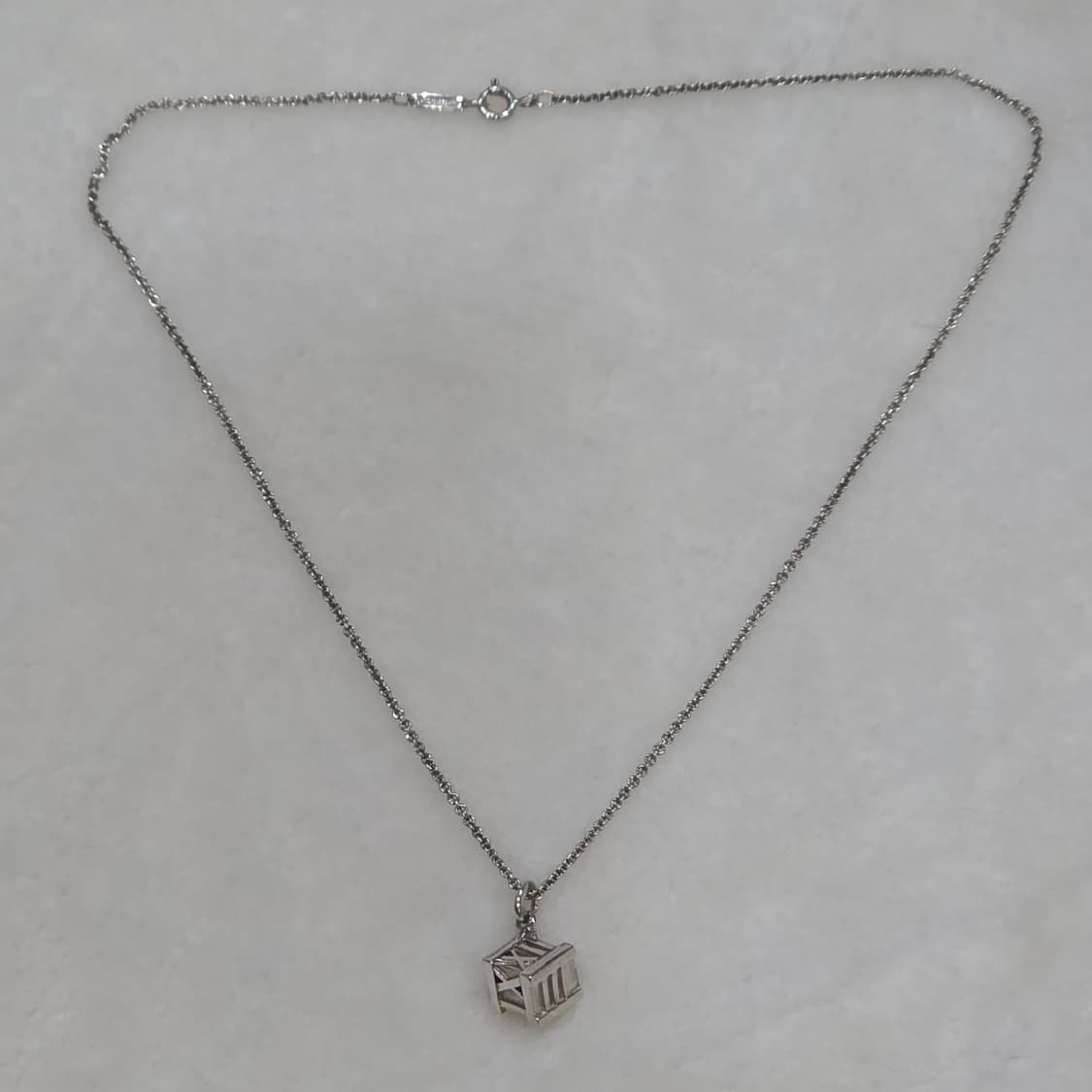 티파니앤코 아틀라스 큐브 실버925 목걸이 상품이미지5