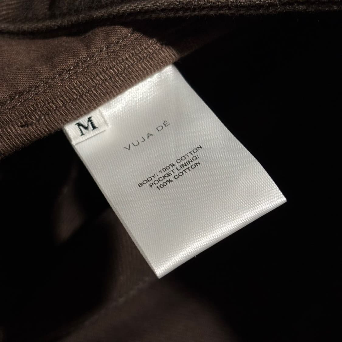 M) vuja de 가먼트다잉 테일러드 진 상품이미지4