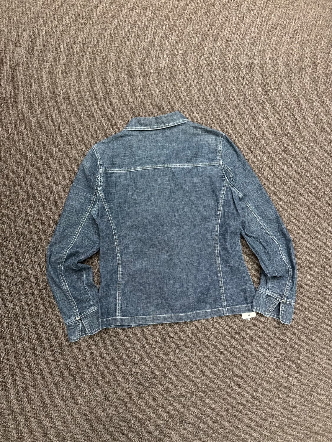 38)Affinites 빈티지 여성 데님 집업 자켓 상품이미지4