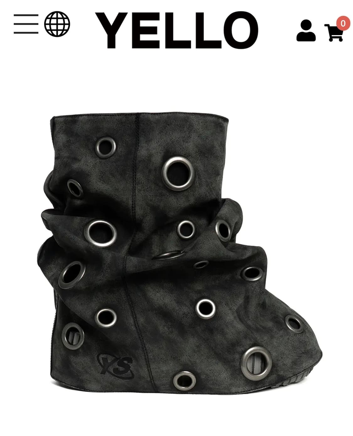 YELLO 옐로 MERCURIO SHORT BOOTS 상품이미지1