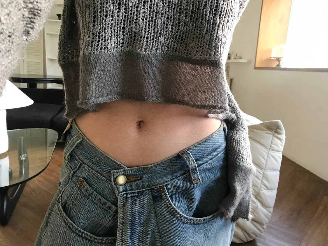 vintage net knit 상품이미지5