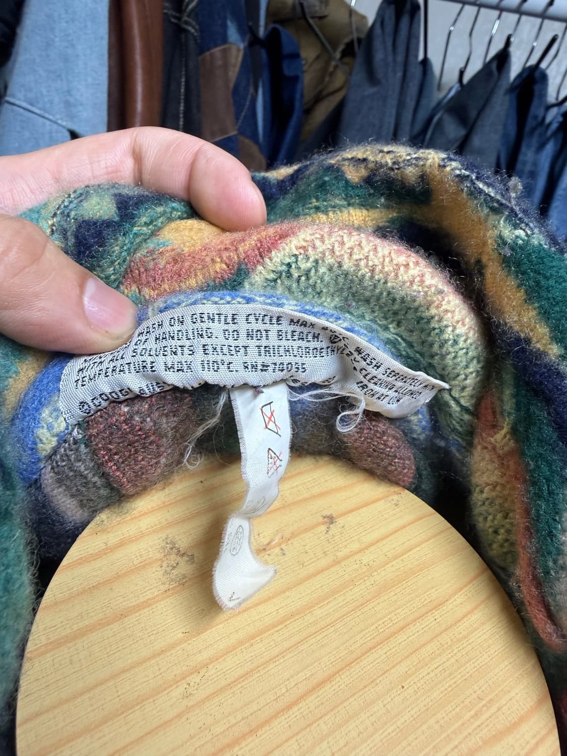 [Made in Australia] 정품 100% 캐시미어 쿠지 숄 니트 상품이미지4