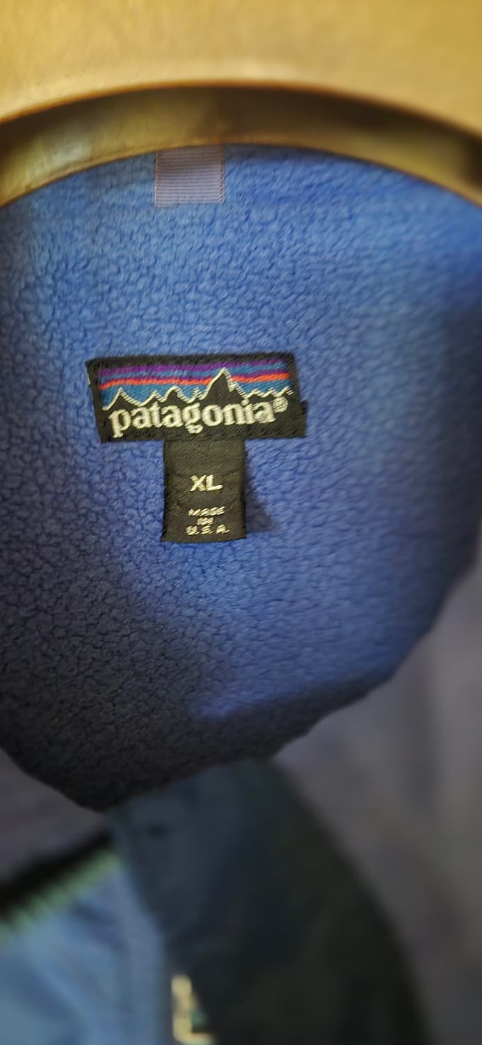 파타고니아  쉘드 신칠라 자켓  USA  딥블루  XL 상품이미지7