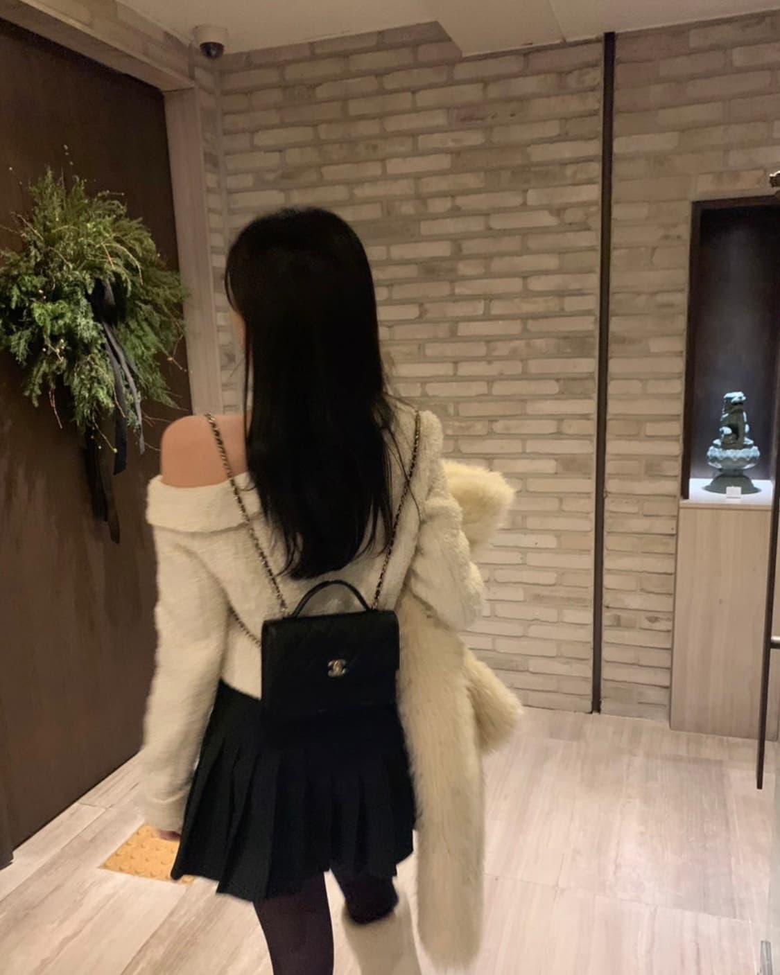 verni 베르니마켓 이브 트위드 eve tweed 블라우스 아이보리 상품이미지4