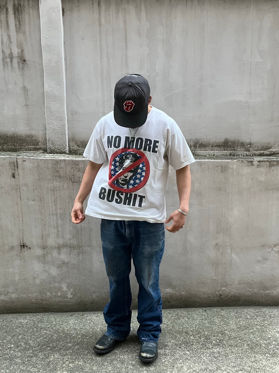 00s No more Bush*t T-shirt 상품이미지2