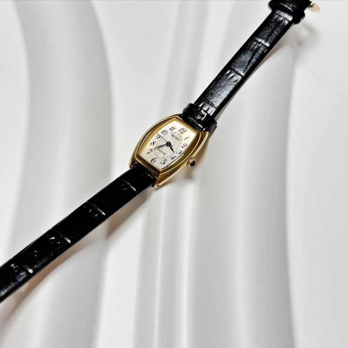 80's 90's 세이코 엑셀린 토노형 드레스 시계 상품이미지5