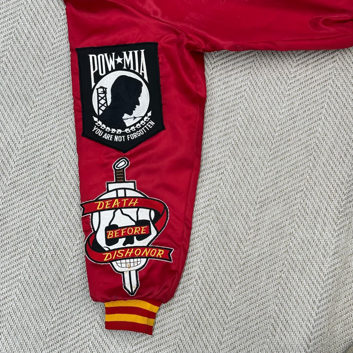 스윙스터 패치 새틴자켓 r2940 상품이미지8