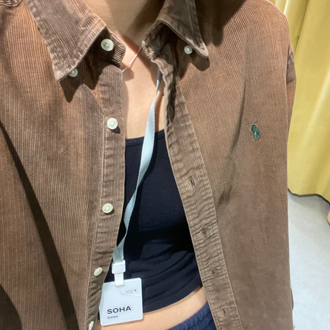 폴로랄프로렌 코듀로이 셔츠 상품이미지4