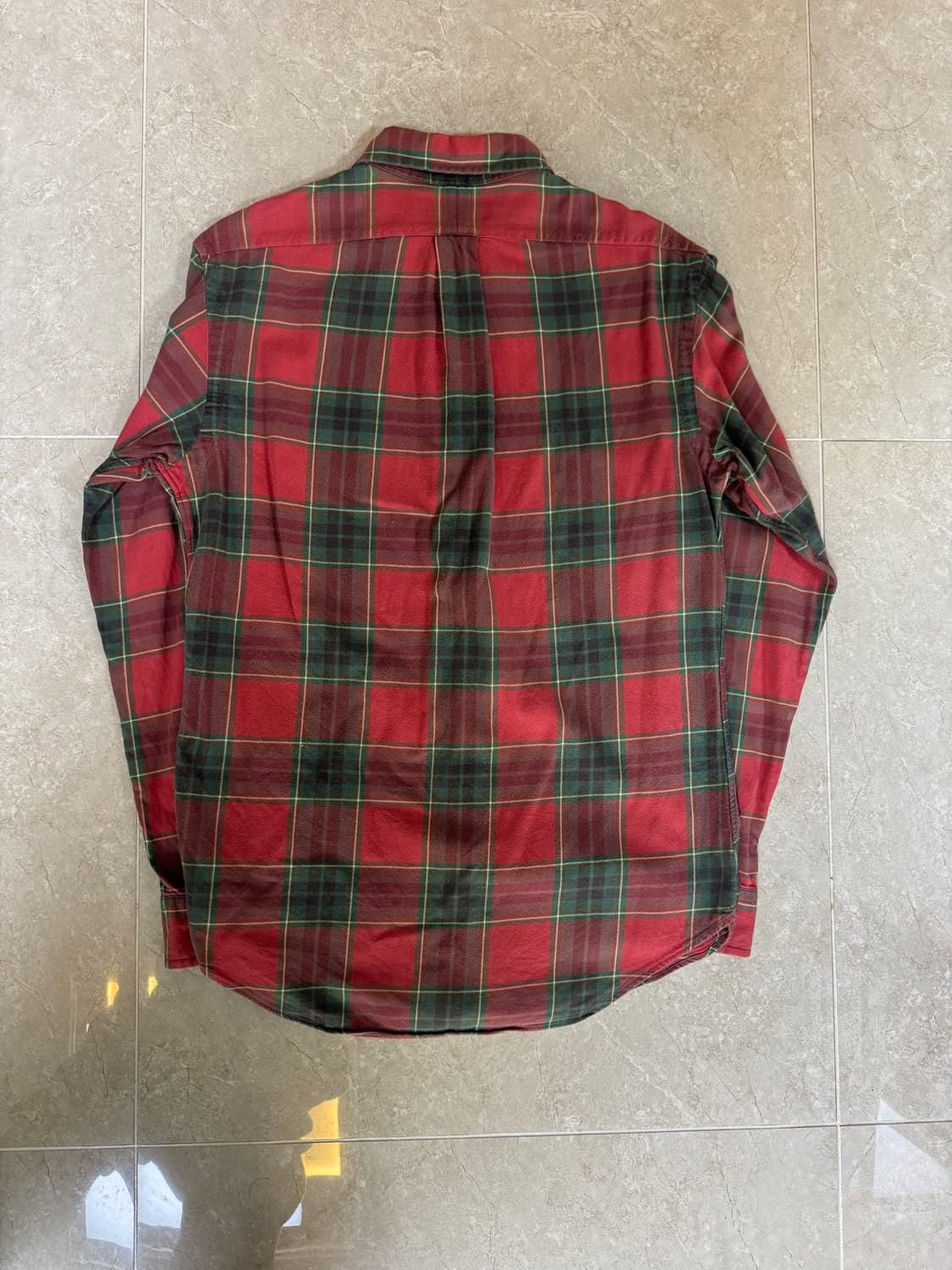 폴로 랄프로렌 플란넬 체크셔츠 상품이미지2