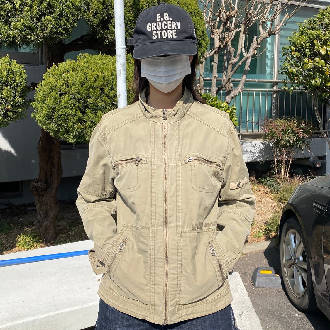 퍼플 하트(Purple Heart) 밀리터리 워싱 자켓 상품이미지2