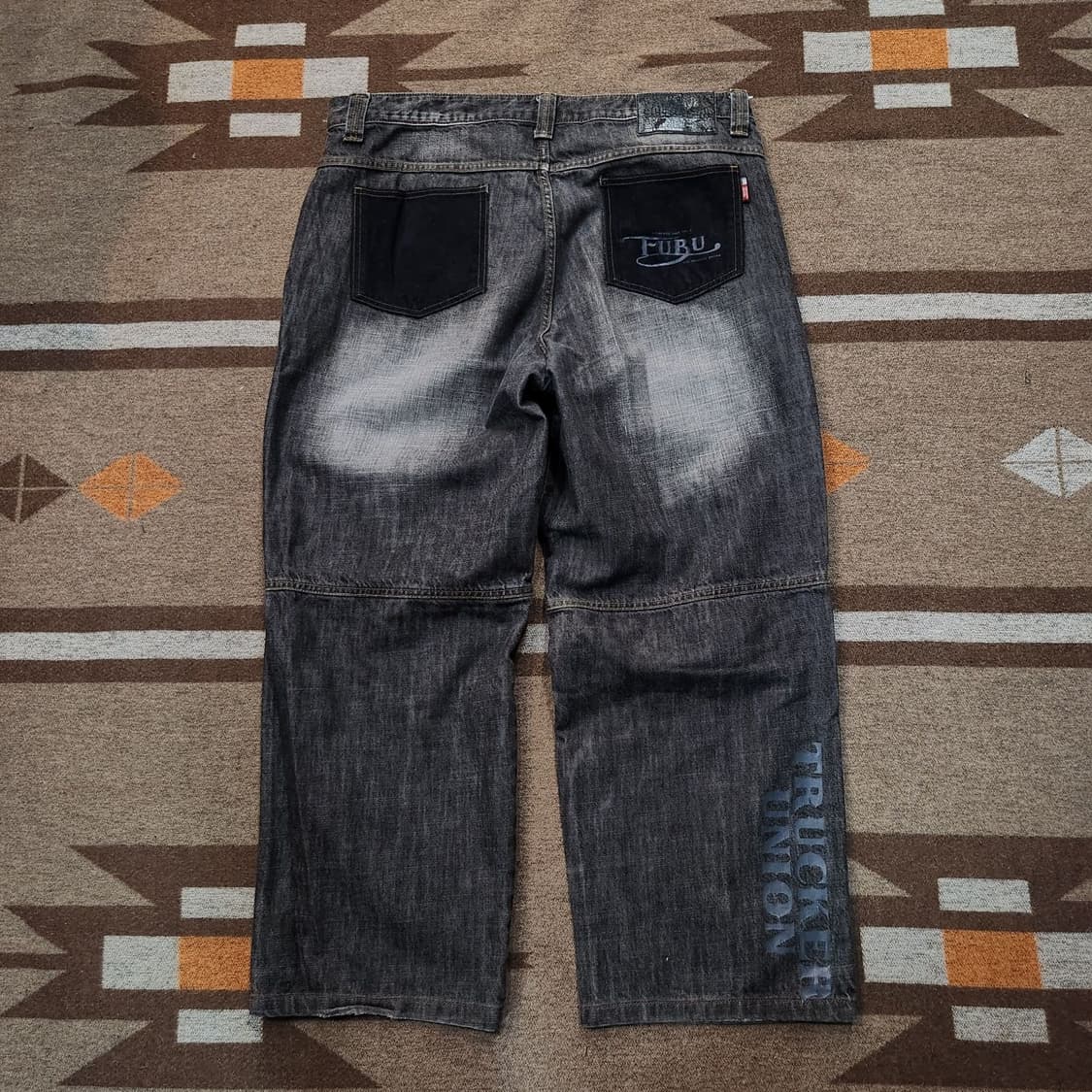 FUBU 후부 00s y2k 데님 팬츠 36 상품이미지5