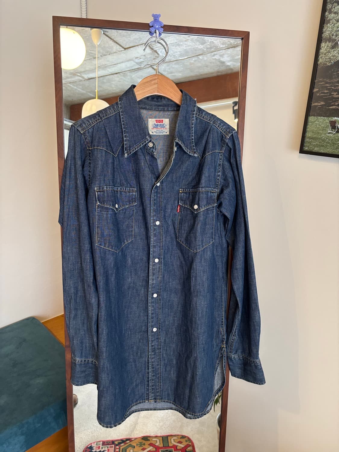 리바이스 데님 셔츠 상품이미지2