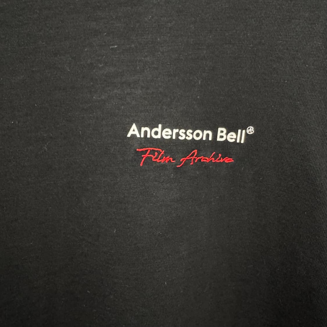 20S/S 앤더슨 벨 롱 슬리브 후면 빅 프린팅 디테일 블랙 상품이미지6