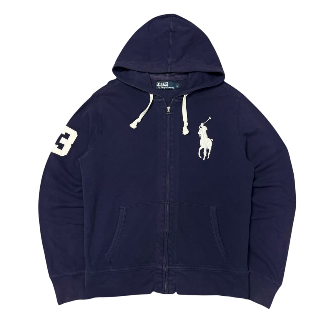 (L) 폴로 랄프로렌 빅포니 후드집업 네이비 상품이미지1