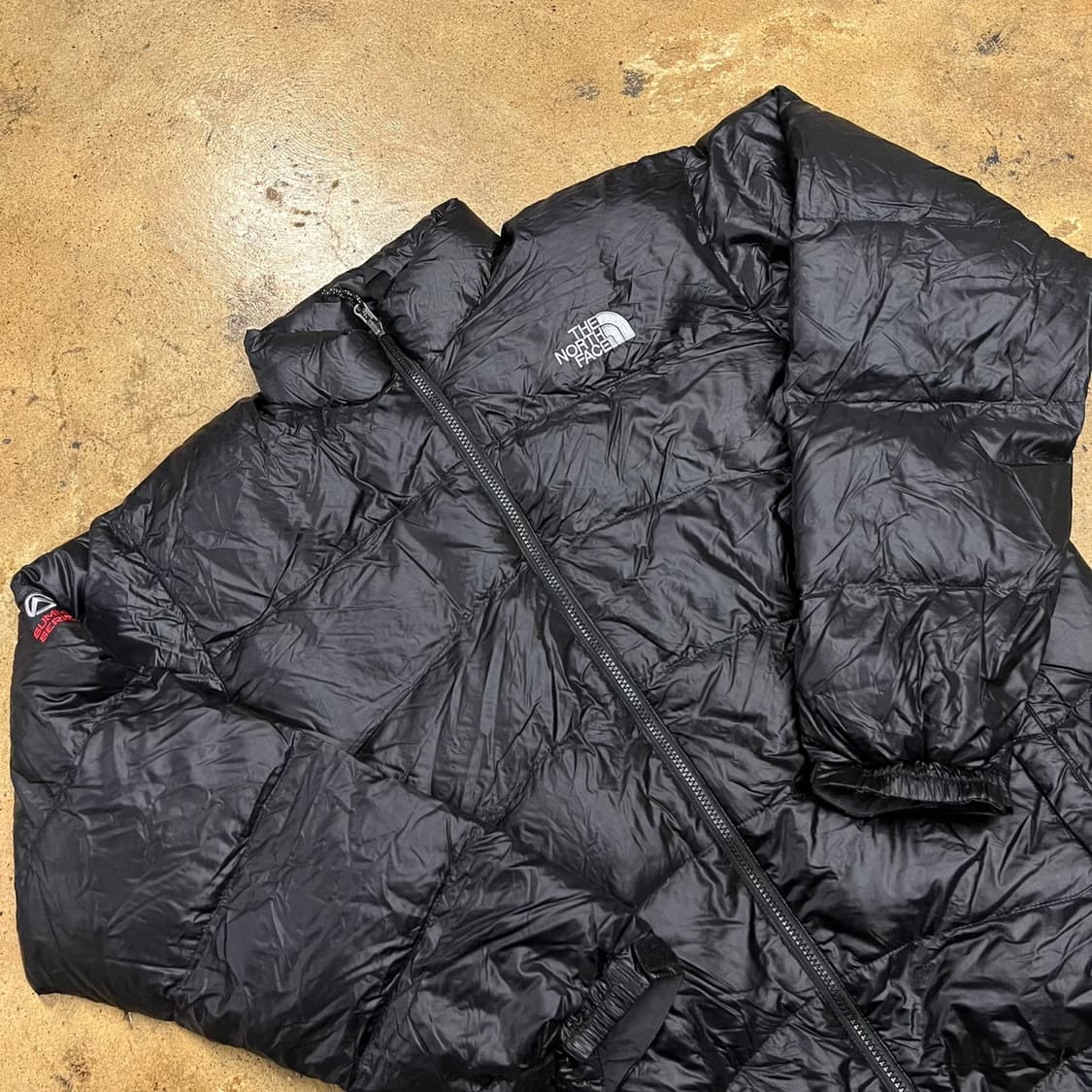 [정품/100] 노스페이스 써밋 패딩 블랙 b10 상품이미지1